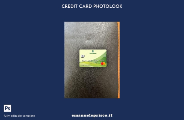 modello frontale photolook mastercard Vietnam Vietcombank stile verificato